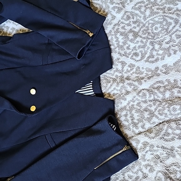 AWESOME FENN WRIGHT MANSON NAVY SOFT BLAZER - Picture 7 of 10